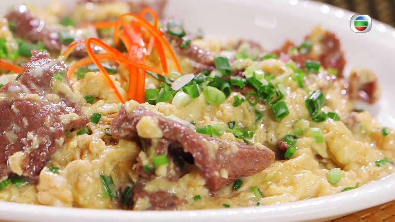 牛肉食譜｜鼎爺煮滑蛋炒牛肉 打工仔必學簡易家常菜 教你一招令炒雞蛋超嫩滑