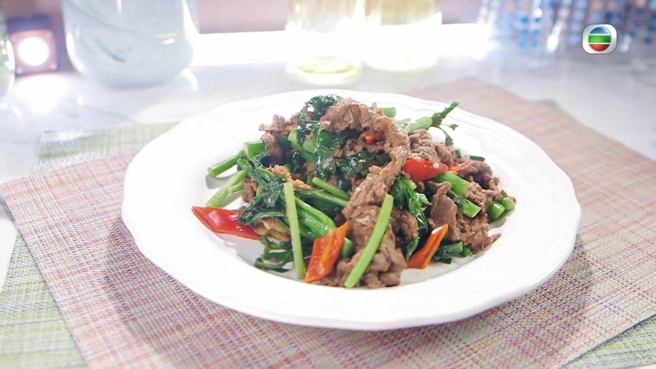 簡易食譜｜三姐教煮薑汁酒芥蘭牛 炒芥蘭必用3種材料！