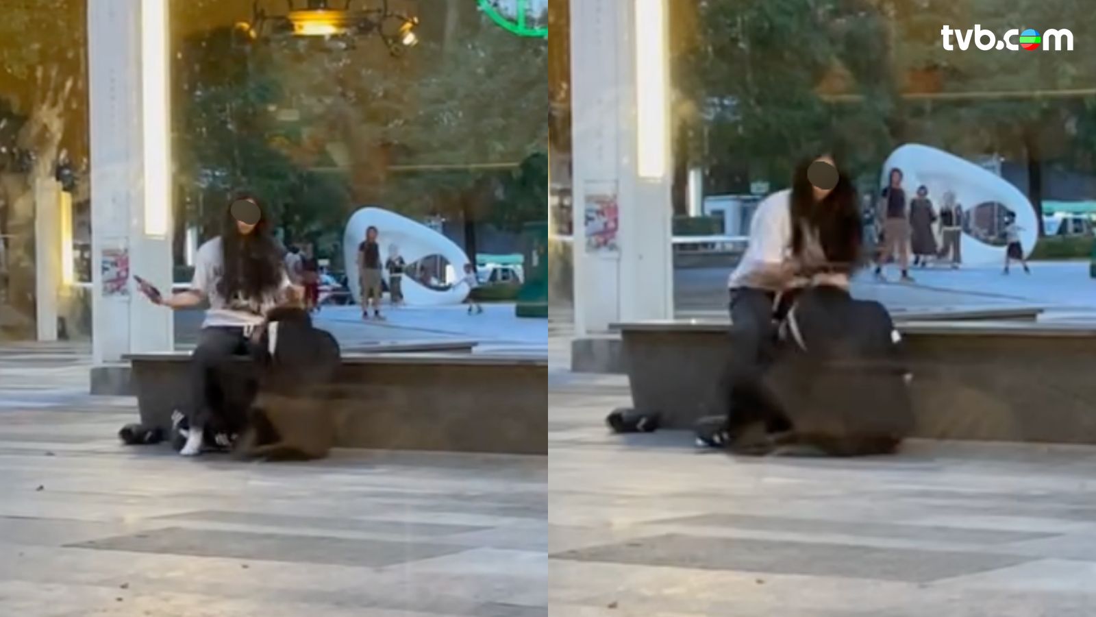 沙田情侶上演街頭MMA！女子拎手機喪扑男友頭部知情者爆料：條仔幾慘過做狗| TVB 無綫電視
