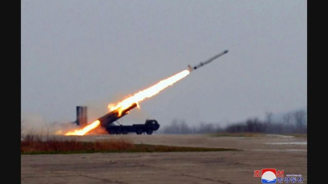 北韓測試戰略巡航導彈彈頭威力及試射新型防空導彈
