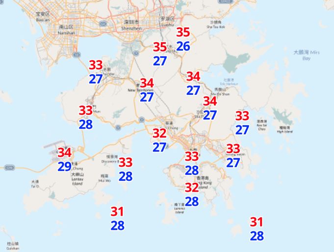 打風｜天文台：2個低壓區出現 料香港將受影響 下周再狂風雷暴